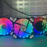 China Manufacturer Professional 12025 12V 120Mm Adjustable Led Computer Case RGB Cooling Fan