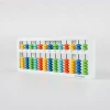 China new pure white Math abacus toys for kids