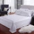 China supplier queen size 3cm stripe 300TC hotel bed linen 100% cotton hotel luxury bedding set bed sheet set