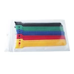 China suppliers fast delivery reusable adjustable hook and loop cable tie for Amazon and retail