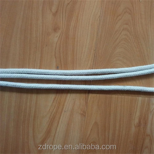 china wholesale 16 strand braided poly cotton rope 10mm
