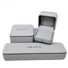 China Wholesale Luxury PU leather Custom Color And Custom Logo highend Jewelry Packaging box Wedding Ring Box