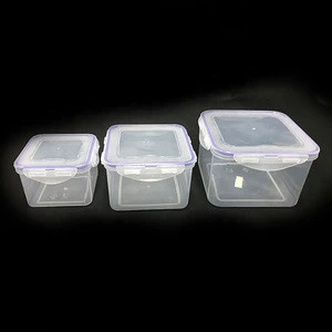 China&#39;s high quality inexpensive transparent food storage containers