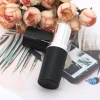 Classic Empty Makeup Round shape lipstick tube with clear window on the lid