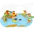 Import Classic Puzzle World Map Toy Children awareness national flags three-dimensional puzzle educational toys from China