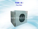Cleanroom pass through box, air shower cleanroom pass box