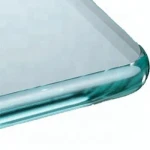 clear and silkscreen tempered glass panel for microwave oven, electric oven