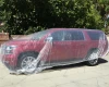 Clear Disposable Plastic Car Cover