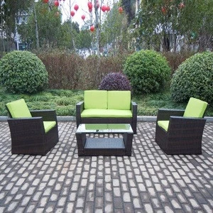 Clearance wicker sofas poly rattan outdoor garden furniture patio sofa set