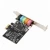 Import CMI 8738-6 Channel PCI-E Sound Card 6 channel Audio Card pcie cmi 8738 5.1 channel internal sound from China