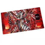 CMYK color printing neoprene rubber playmat for Vanguard