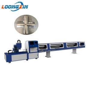 Cnc Fiber Laser Metal Cutting Machine For Round/Square Pipe And Tube