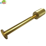 CNC machining parts gold anodized aluminum modern furniture leg
