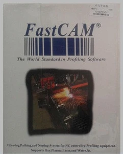 CNC plasma cutting machine FastCAM Nest software