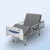 Import Coinfycare JFM02 CE/ISO13485/FDA factory direct crank manual hospital bed hospital equipment medical HOT SALE NOW from China