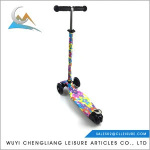 Color Customized PU Wheel Hot selling wholesale childrens foot mini scooter