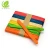 Import Colored Wooden stick ice cream art craft Handmade Tool for Children colored popsicle sticks from China