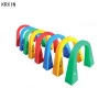 colorful educational plastic play tunnel toy for kindergarten