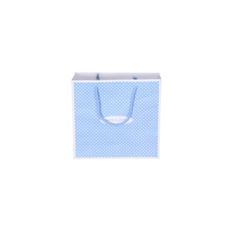 Colorful shopping paper bag, Custom logo printed fancy gift paper bag