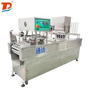 Commercial canning machine sealing machine, beverage milk tea canning