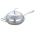 Import commercial induction tri-ply cookware non-stick cooking wok with steamer from China