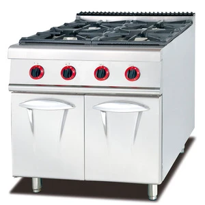 Commercial LPG Gas Cooking Range With 4-Burner & Oven/ Gas Cooking Range for sale