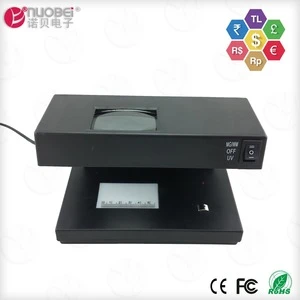 Commercial portable multi function dollars note checking counterfeit bill currency cash detector and fake money detector