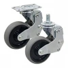 compact size cushion caster wheel