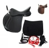 Comprehensive horse saddle with 7 piece kit