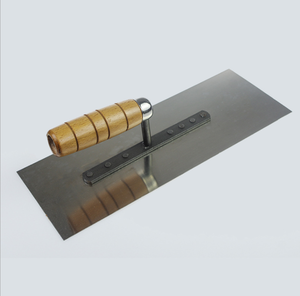 Construction tools bricklaying and plastering trowel with handle