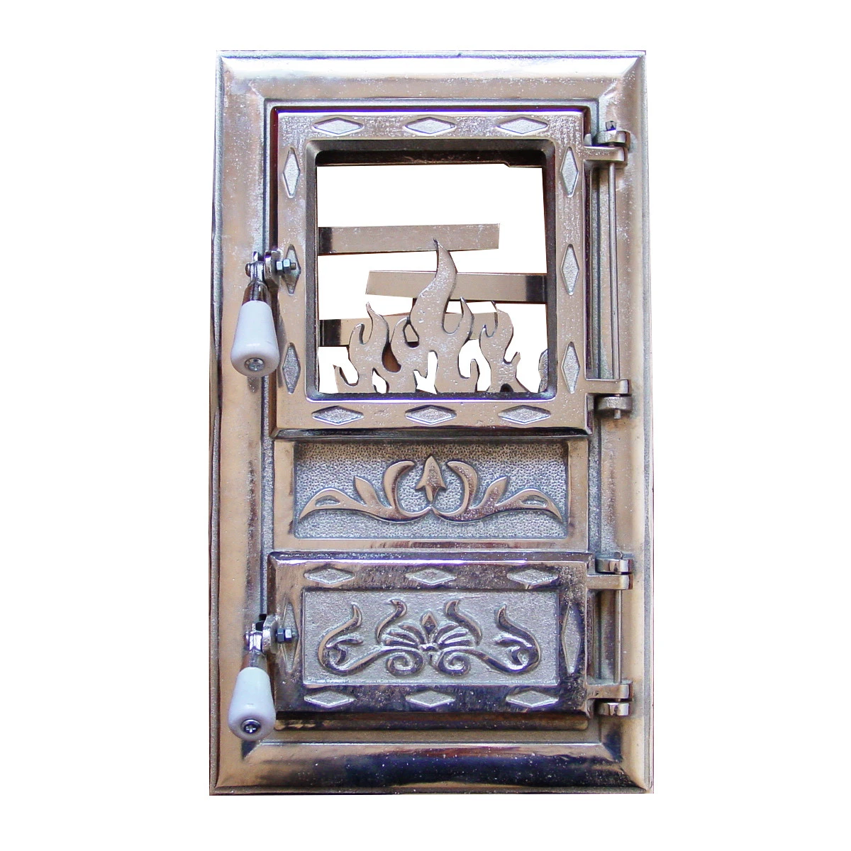 Convenient home heating cast iron stove/ fireplace plate top parts cast iron stove door