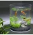 Import Creative Acrylic Cylinder Fish Tank Living Room Desktop Small Office Round Aquariums from China