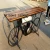 Import Creative Antique Cycle Console Table With Recycled Wood With Vintage Industrial Furniture Bar in Automobile Furniture Design from India