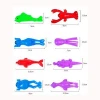 Creative Soft TPR Sticky Sea Animal Catapult Finger Stretchy Slingshot Toy For Kids