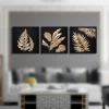 Creative Wall Painting new design crafts golden leaf painting 3D relife painting