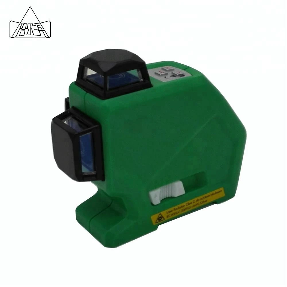 cross line laser level with green laser beam 12lines