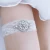 Import Crystal Applique Stretched Lace wedding Garter Bridal Garter Set for Women Handmade from China