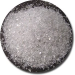 Crystal crushed mirror glass