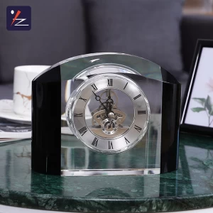 Crystal high-grade mechanical clock