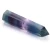 Import CrystalTears Fluorite Healing Crystal Point Wands 3.15"-3.5" Hexagonal Faceted Prism Wand Reiki Quartz Crystals Stones with Box from China