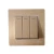 Import CTORCH Multi-size Rose Gold 10A Brass Copper Electric Wall Switches Socket from China