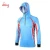 Custom Bamboo Friendly Recycled Material UV UPF50+ Moisture Wicking Mens Hoody Long Sleeve Fishing T Shirts with mask