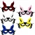Import Custom black panther mask multi-style 2mm felt superheroes party masks for children from China