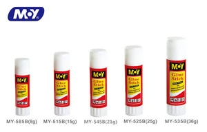 Custom brand Acid Free washable non toxic paper photo bonding PVA PVP adhesive Glue stick type Glue Sticks