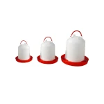 Custom capacity plastic broiler chicken water drinker and feeder poultry for animal