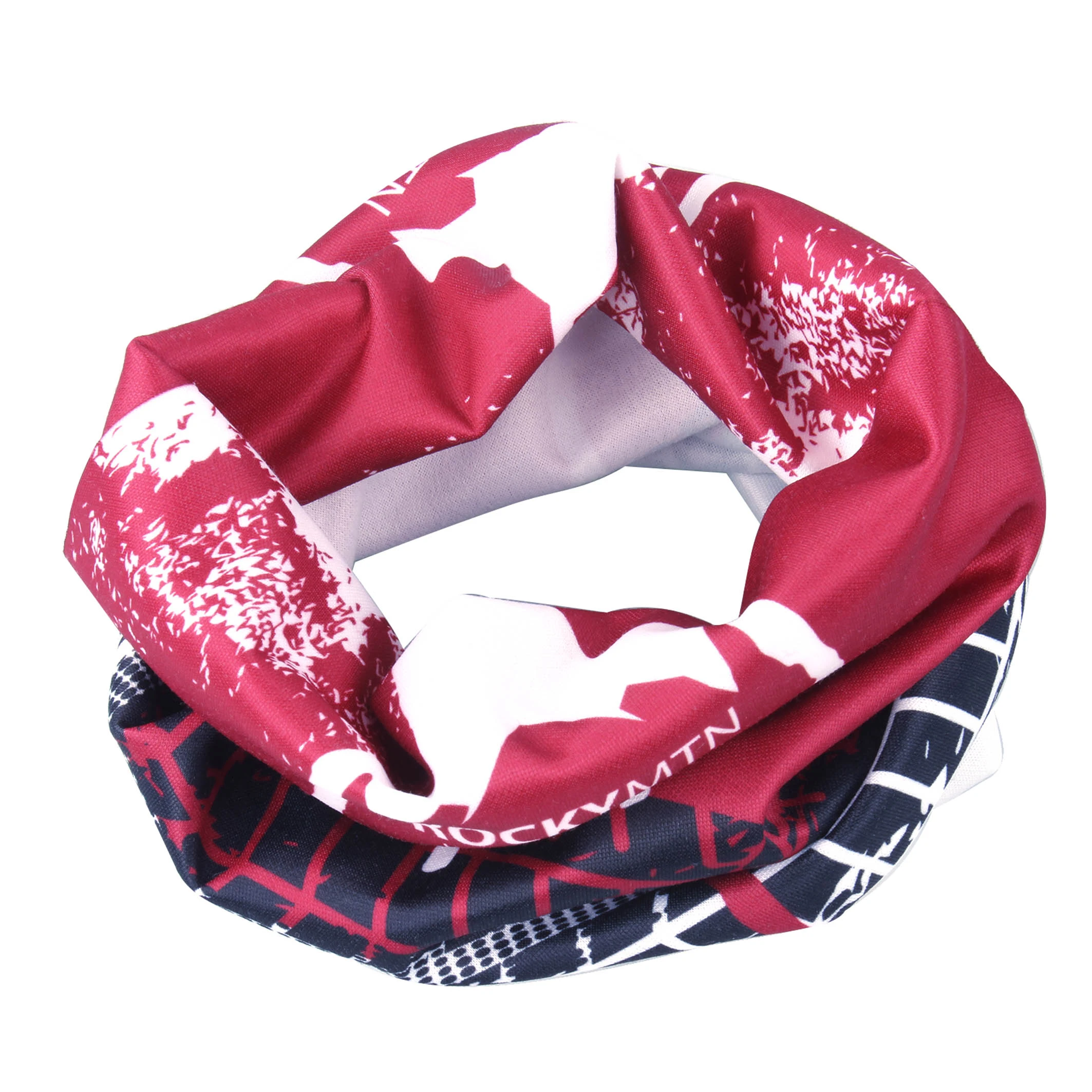 Custom design winter headband bandana face cover scarf turban neck warmer with filter