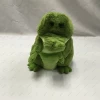 custom green crocodile plush toys hand puppets