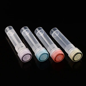 Custom high quality plastic test tube with calibration