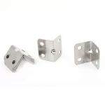 Custom L-Shaped Carbon Steel Corner Bracket Precision Sheet Metal Stamping Processing Metal Fabrication Product