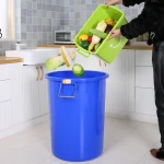 Custom Large 240L Dustbin Plastic Sale Plastic Waste Bin With Lid With Handle